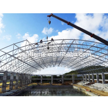 Bolt-ball Jointed Space Frame Roof Above Ground Swimming Pool
